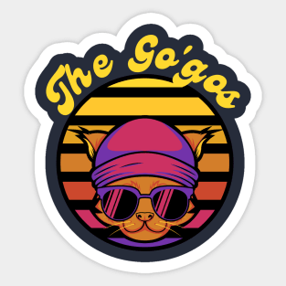 the go gos Sticker